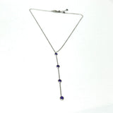 Gucci Necklace K18WG Silver K18WG Amethyst