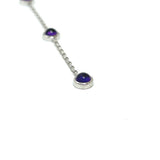 Gucci Necklace K18WG Silver K18WG Amethyst