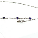 Gucci Necklace K18WG Silver K18WG Amethyst