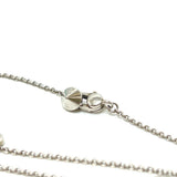 Gucci Necklace SV925 Silver Blue Topaz Heart