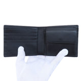 Gucci Bifold Wallet 544472 leather black Micro Gucci Shima outlet