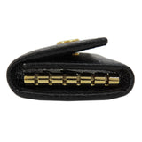 Gucci Key case Key holder  456118 leather black GG Marmont Women