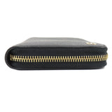 Gucci Long Wallet Purse 509644 leather black Interlocking G