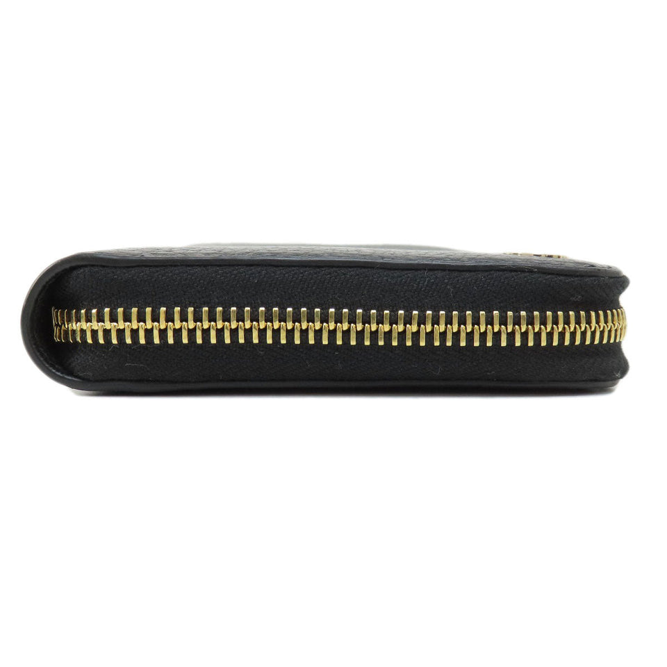 Gucci Long Wallet Purse 509644 leather black Interlocking G