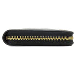 Gucci Long Wallet Purse 509644 leather black Interlocking G