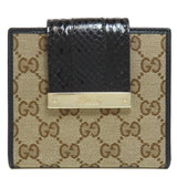 Gucci Bifold Wallet 181669 canvas Brown GG Women