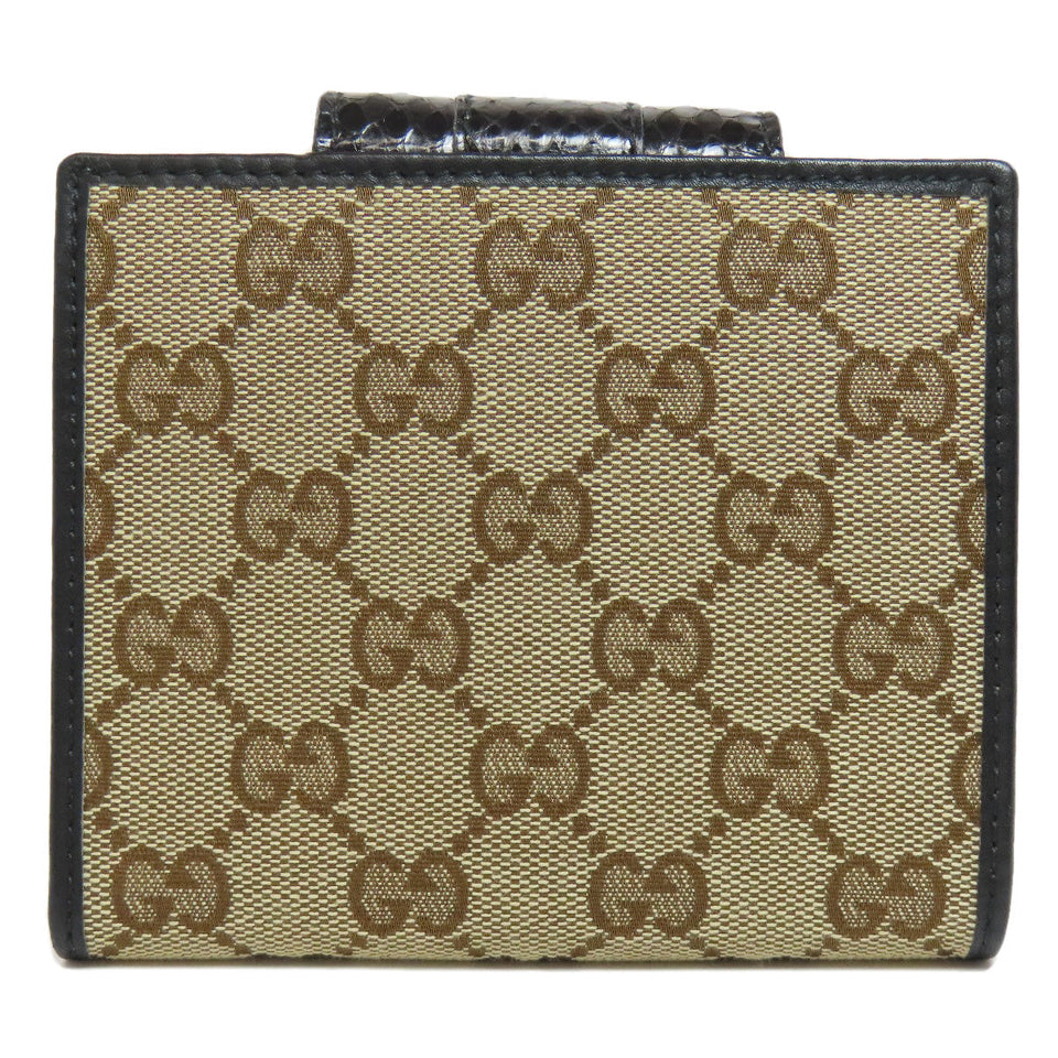 Gucci Bifold Wallet 181669 canvas Brown GG Women