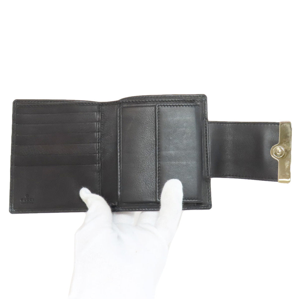 Gucci Bifold Wallet 181669 canvas Brown GG Women