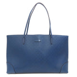 Gucci Tote Bag 353397 leather blue Diamante Women