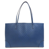 Gucci Tote Bag 353397 leather blue Diamante Women