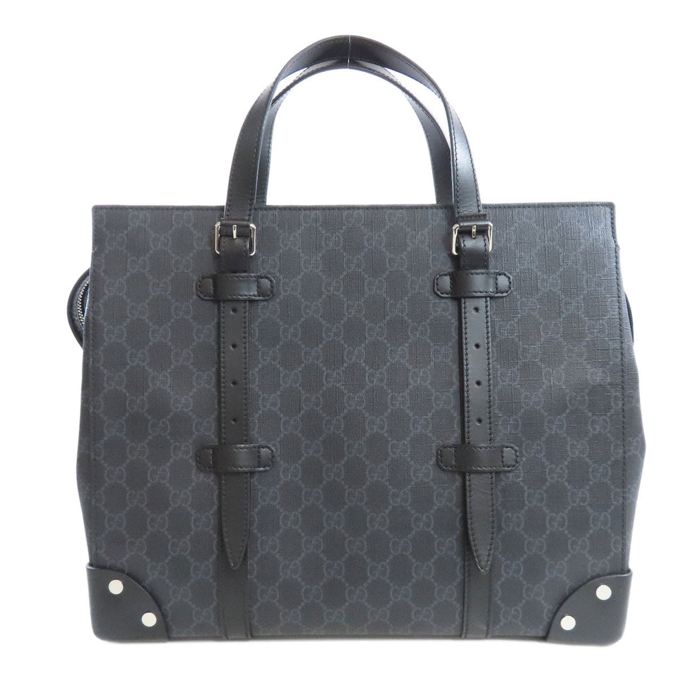 Gucci Tote Bag 626356 PVC black GG Supreme