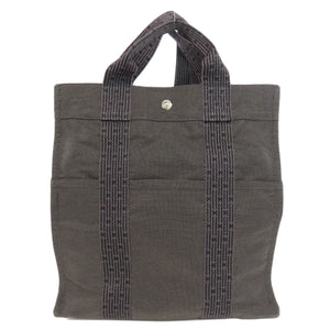 Hermes Backpack canvas gray Her Line ad MM