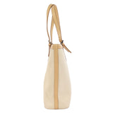 Burberry Tote Bag canvas beige logo