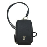 Burberry Coin case leather black logo Women