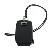 Burberry Coin case leather black logo Women