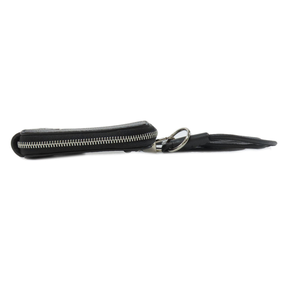 Burberry Coin case leather black logo Women