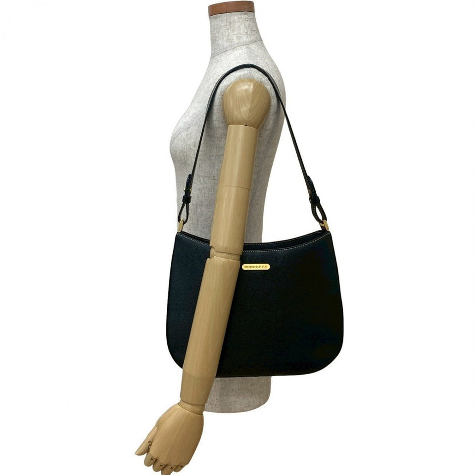 Burberry Shoulder Bag leather black