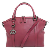 Gucci Tote Bag 341508 leather pink Outlet 2WAY Women