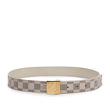 Louis Vuitton Damier Azur Canvas Ceinture 30 MM Belt 85 34