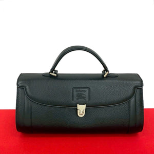 Burberry Handbag leather black