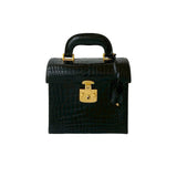 Gucci Handbag leather black Ready lock