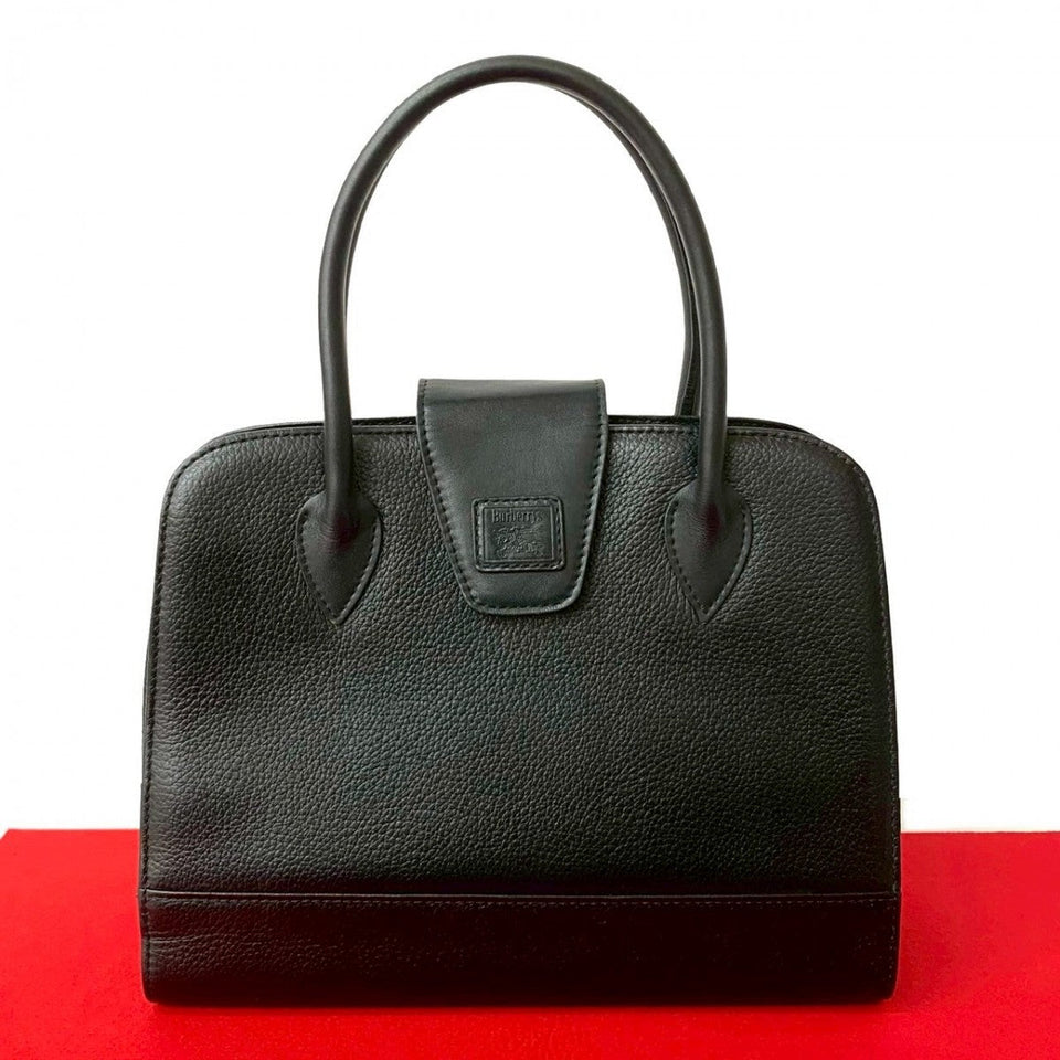 Burberry Handbag leather black