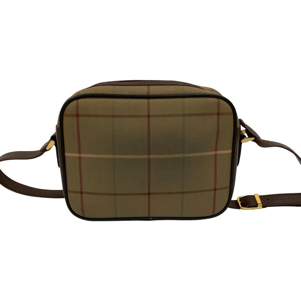 Burberry Shoulder Bag canvas Brown