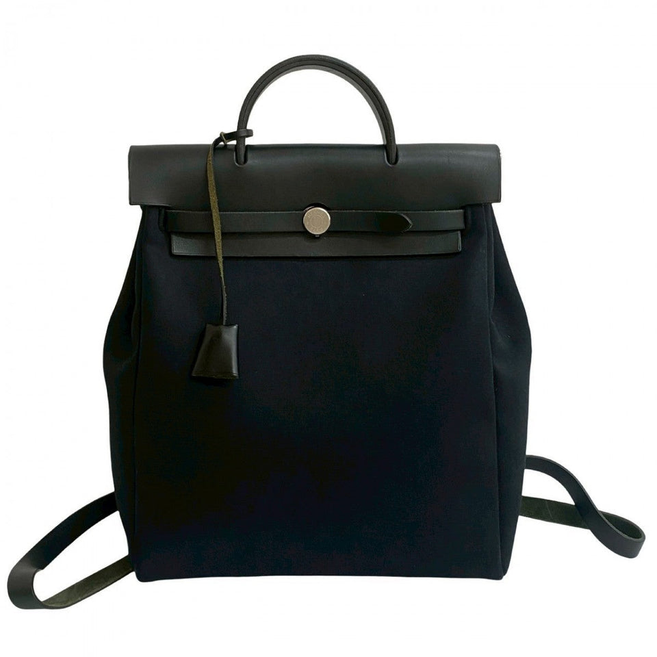 Hermes Backpack Towar Officier black Herbag ad PM