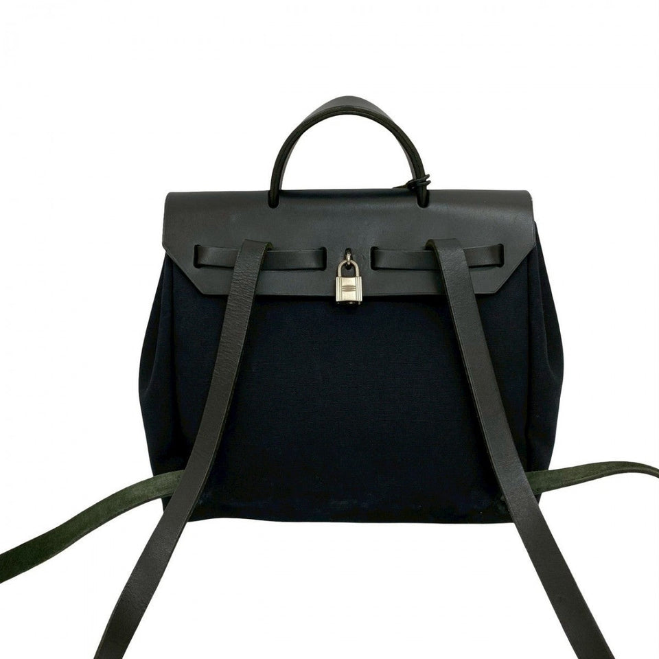 Hermes Backpack Towar Officier black Herbag ad PM