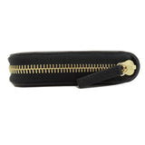Gucci Long Wallet Purse 449347 leather black Interlocking G Women