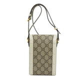 Gucci Shoulder Bag 625615 PVC Brown Horsebit 1955 mini bag Women