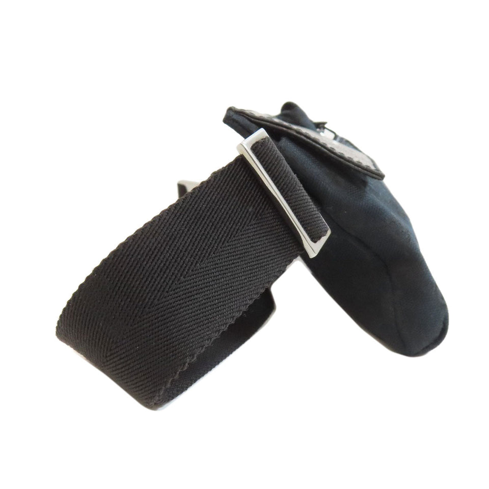 Gucci Hip bag 162962 canvas black GG Women
