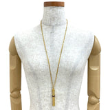 Gucci Necklace Gold Plated gold Sherry line Perfume Bottle Necklace