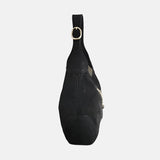 Gucci Jackie 1961 Medium Black Suede Leather Bag