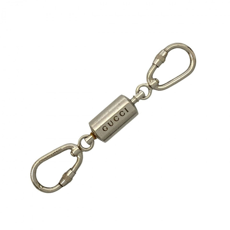 Gucci key ring metal Silver