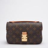 Louis Vuitton Pochette Métis East West Bag in Monogram Canvas Brown with Gold Hardware