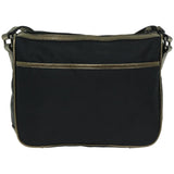 Luxury Burberry Shoulder Bag Nylon Black Auth 66638