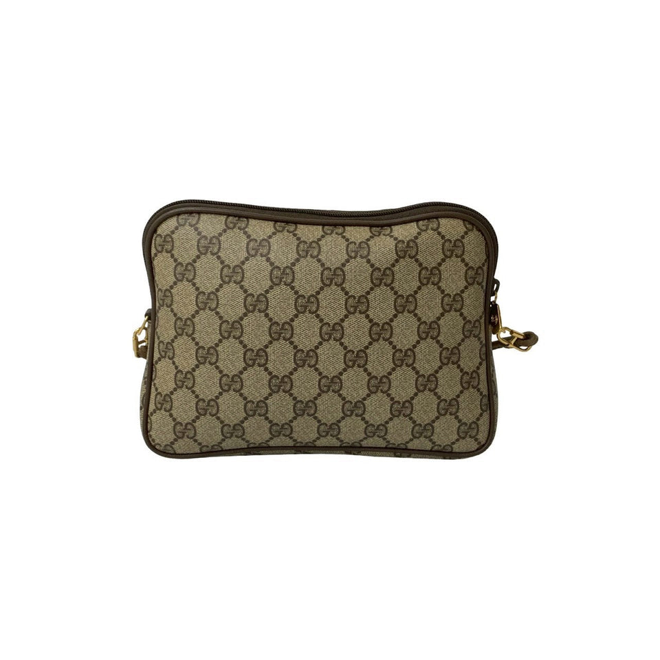 Gucci Shoulder Bag leather Brown
