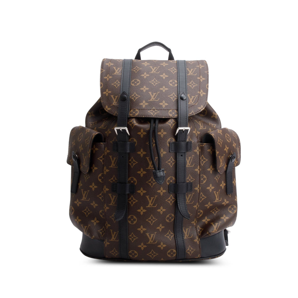 Louis Vuitton Monogram Macassar Christopher MM Backpack