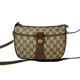 Gucci Shoulder Bag leather Brown Sherry line