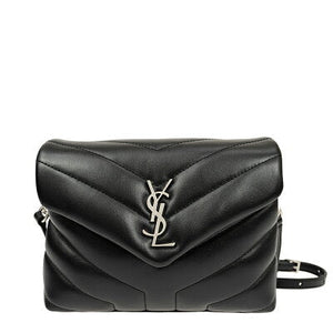 Saint Laurent- Lulu Leather Shoulder Bag