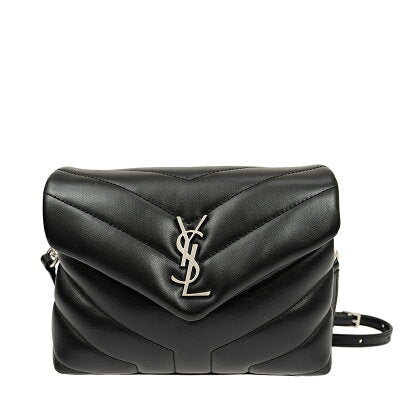 Saint Laurent- Lulu Leather Shoulder Bag