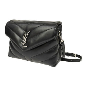 Saint Laurent- Lulu Leather Shoulder Bag