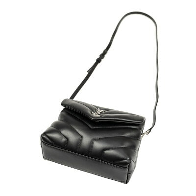 Saint Laurent- Lulu Leather Shoulder Bag