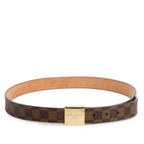 Louis Vuitton Damier Ebene Canvas Ceinture 30 MM Belt w/ Box
