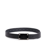 Louis Vuitton Damier Graphite LV Inventeur Reversible Belt 95 38