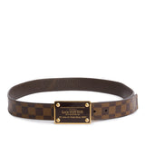 Louis Vuitton Damier Ebene LV Inventeur Reversible Belt 95 38
