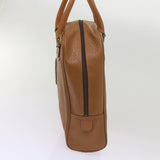 Luxury BurberrySs Sports Shoes case Hand Bag Leather Brown Auth 68261