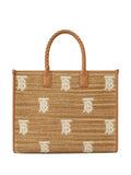 Luxury Burberry Freya Medium Tote Bag Beige