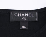 Chanel Camellia & Icon Pearl Silk T-shirt